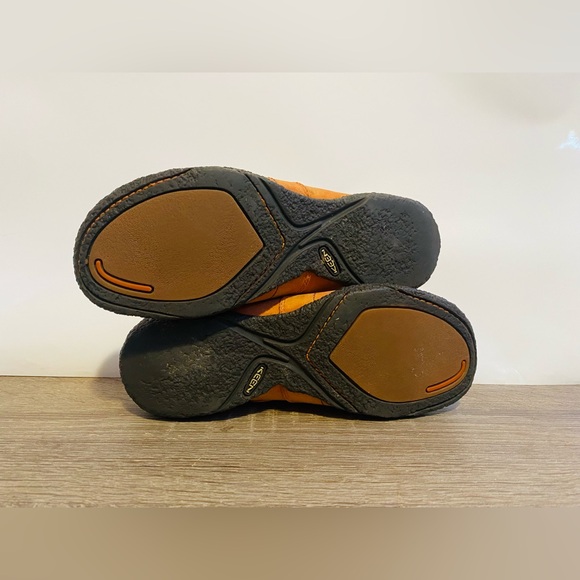 Keen Amsterdam orange suede mary jane hiking/outdoor shoe size/8 - Picture 7 of 7
